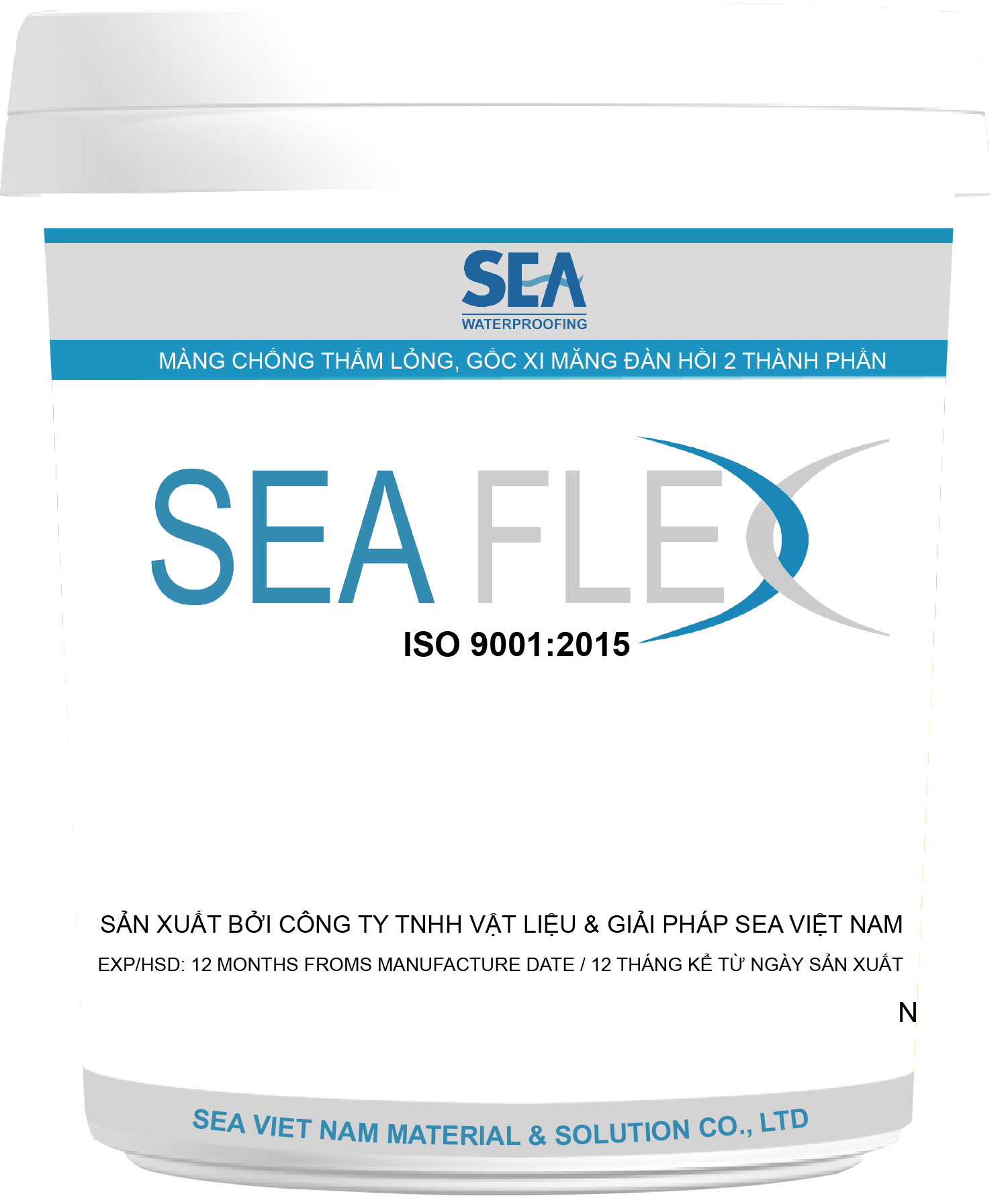 Chống thấm SEA FLEX hợp chất chống thấm đàn hồi gốc xi măng – polyme 2 thành phần
