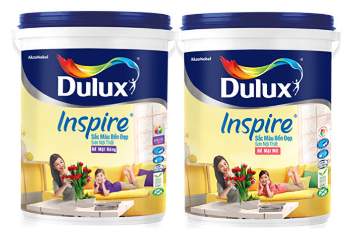 Sơn nước giá rẻ Nha Trang - Dulux Inspire nội thất